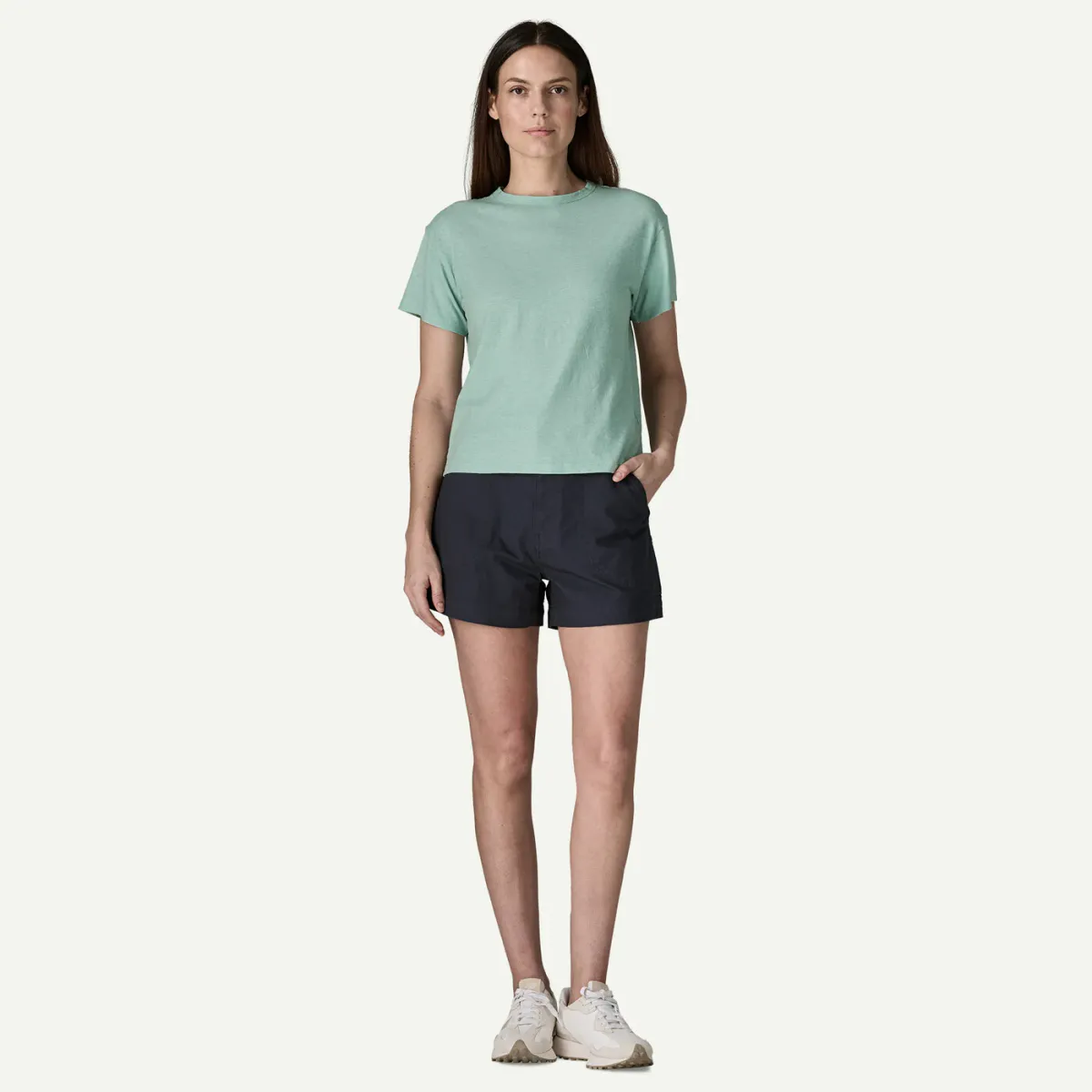 Patagonia Trail Harbor Tee W's birch white