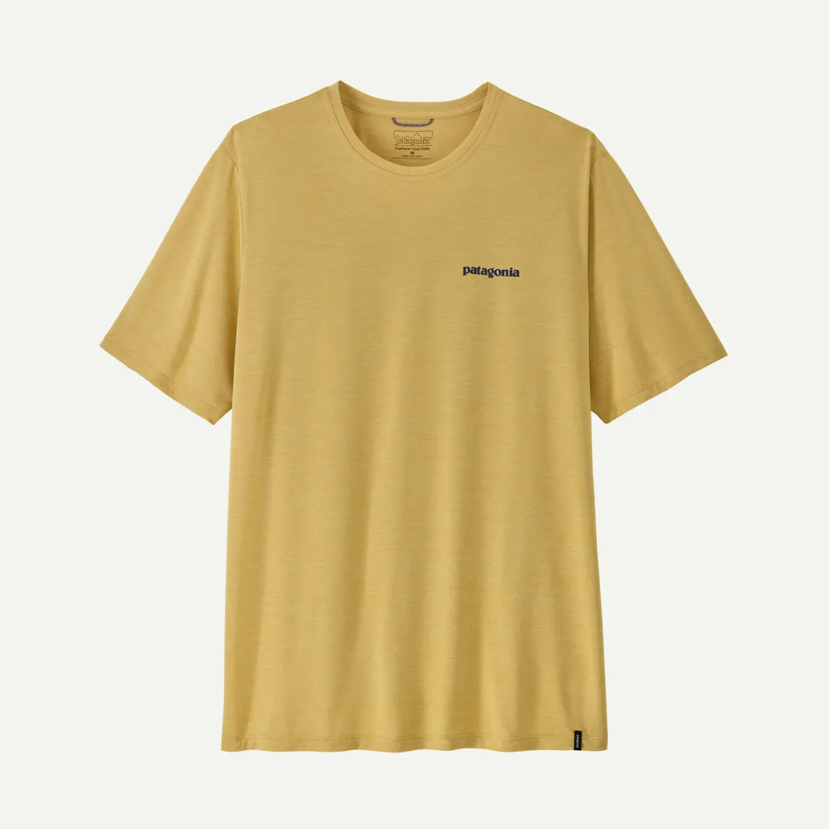 Patagonia Cap Cool Daily Shirt - Boardshort Logo M's limestone yellow