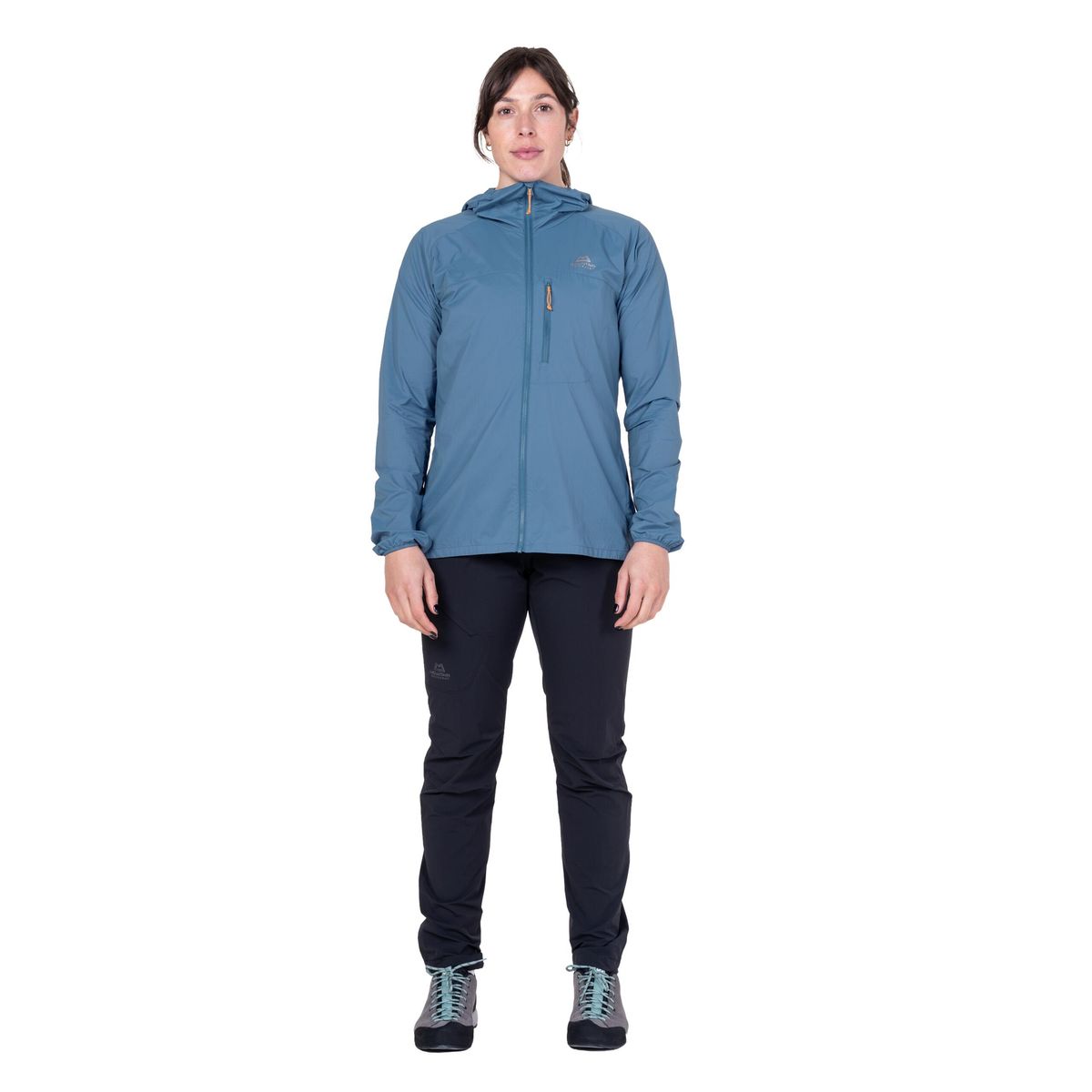 Mountain Equipment Aerofoil Hooded Jacket W's stellar blue