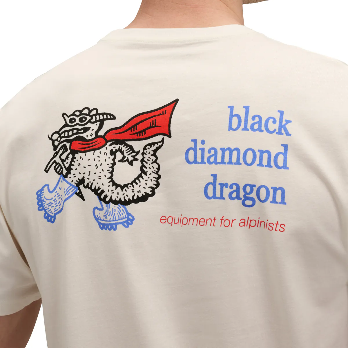 Black Diamond Dragon Tee M's off white