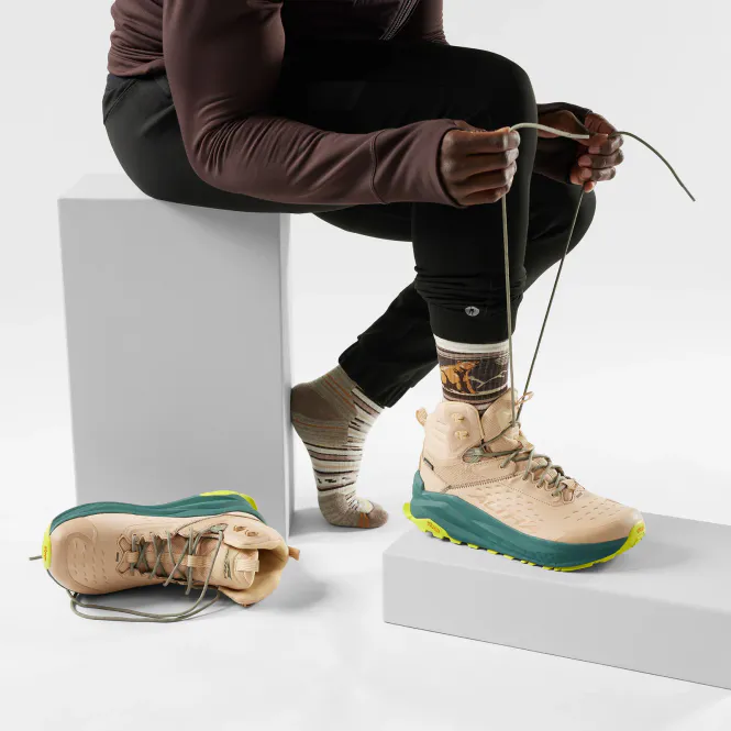 Hovedbilde Smartwool Hike Targeted Bear Stripe Mid Crew ash