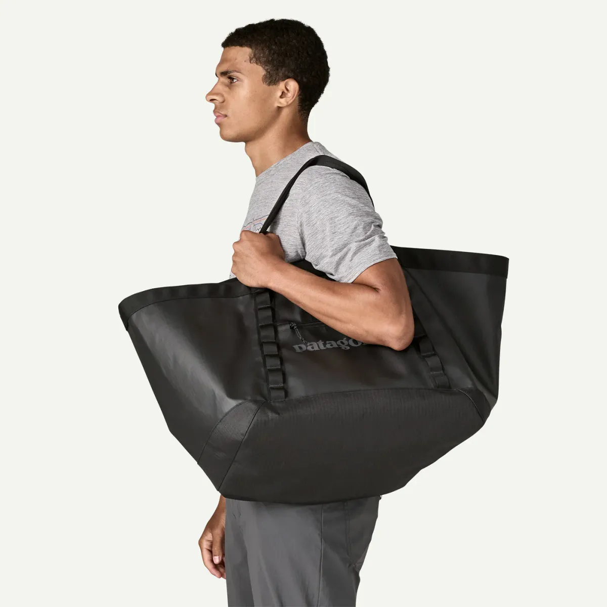 Patagonia Black Hole Gear Tote 61 L hut tripper may grey