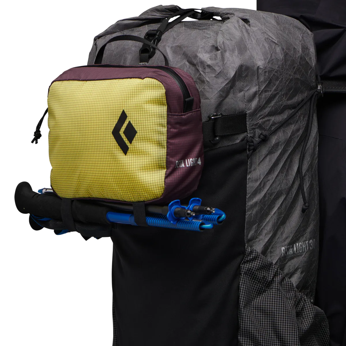 Black Diamond Beta Light Pack Satellite Bag mulberry-sunflare