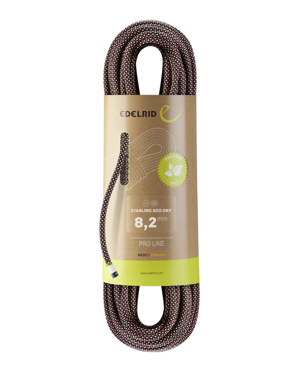 Edelrid Starling Eco Dry 8.2mm night 60 meter