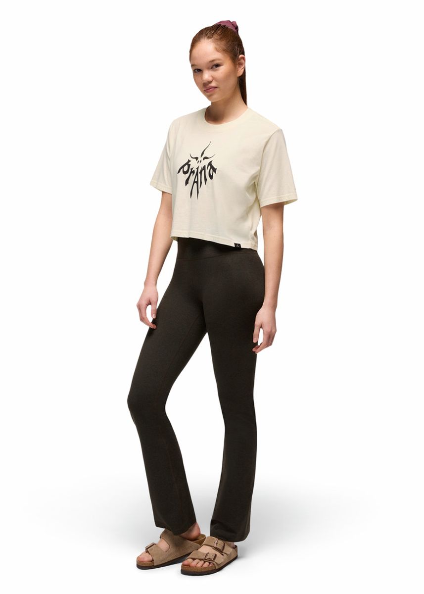 PrAna W's Heritage Graphic Crop Tee canvas