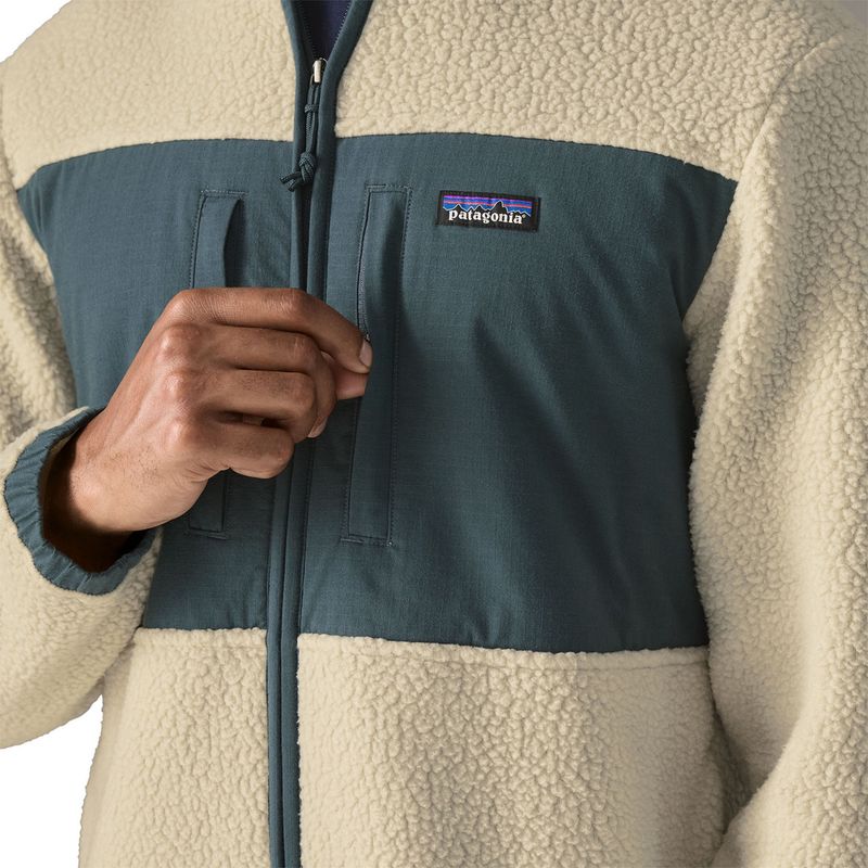 Patagonia Retro Pile Patch Jacket M's pelican
