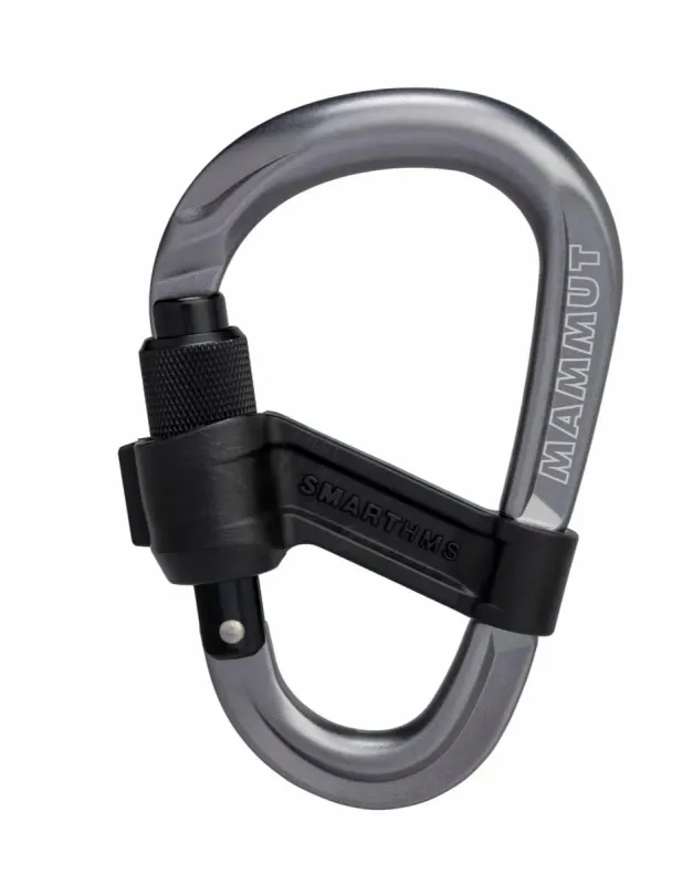 Mammut Smart HMS 2.0 Screwgate Carabiner grey