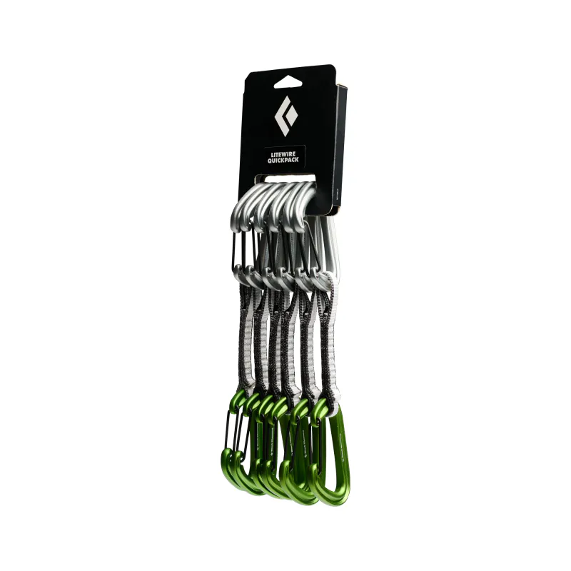 Black Diamond LiteWire Quickpack 12cm envy green