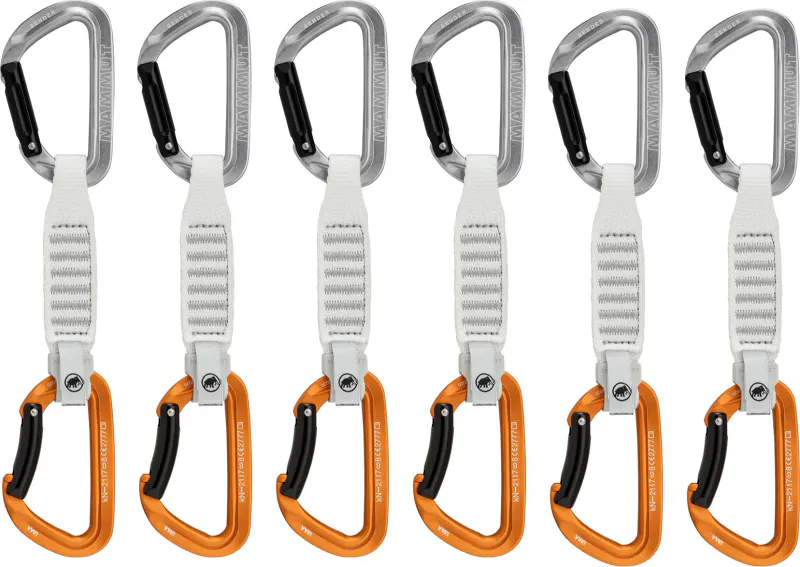 Mammut Sender Keylock 12 cm 6-­Pack Quickdraws