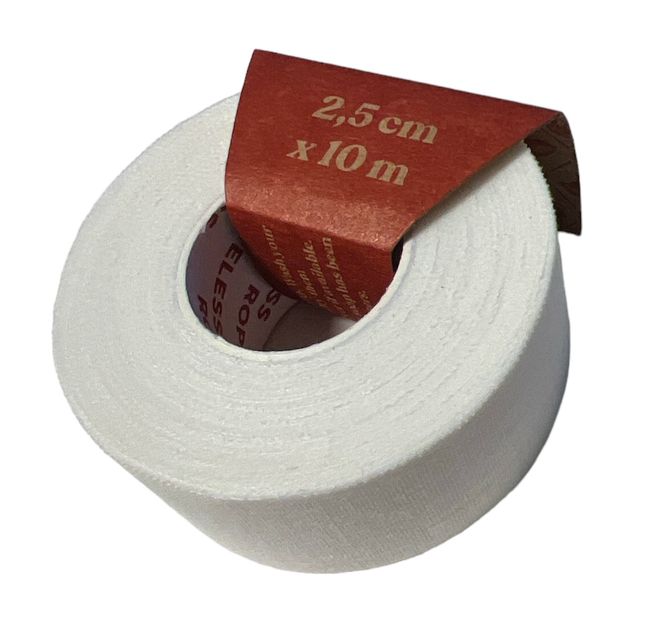 Hovedbilde Ropeless 2.5cm x 10m Tape white
