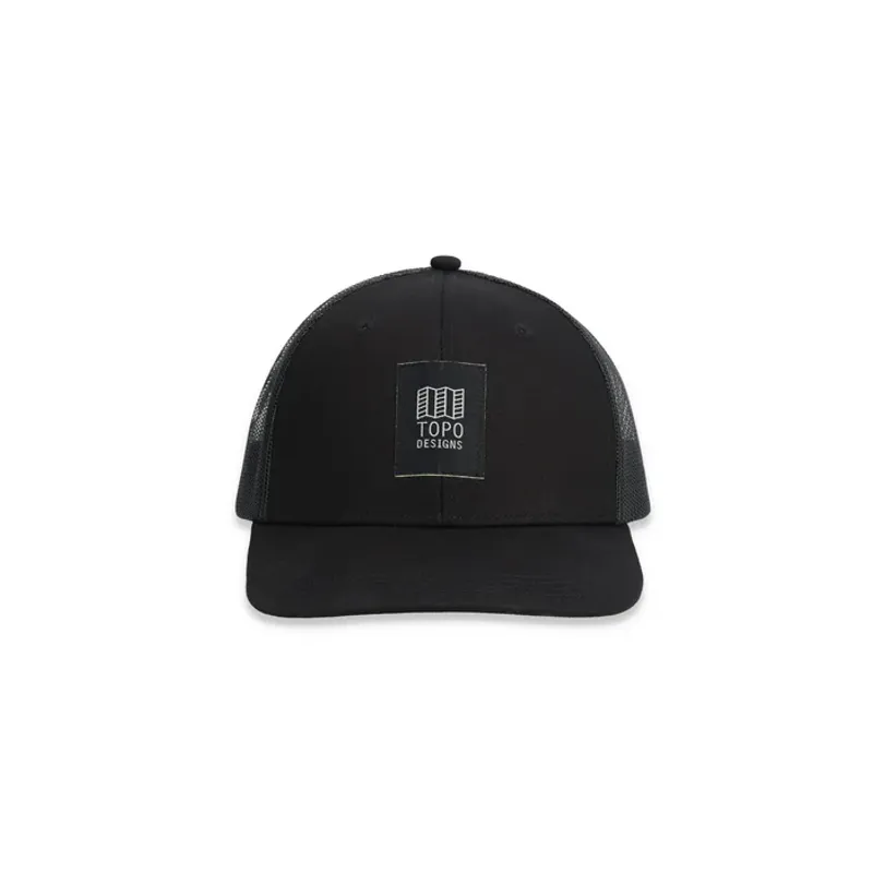 Topo Designs Trucker Hat Original Logo black