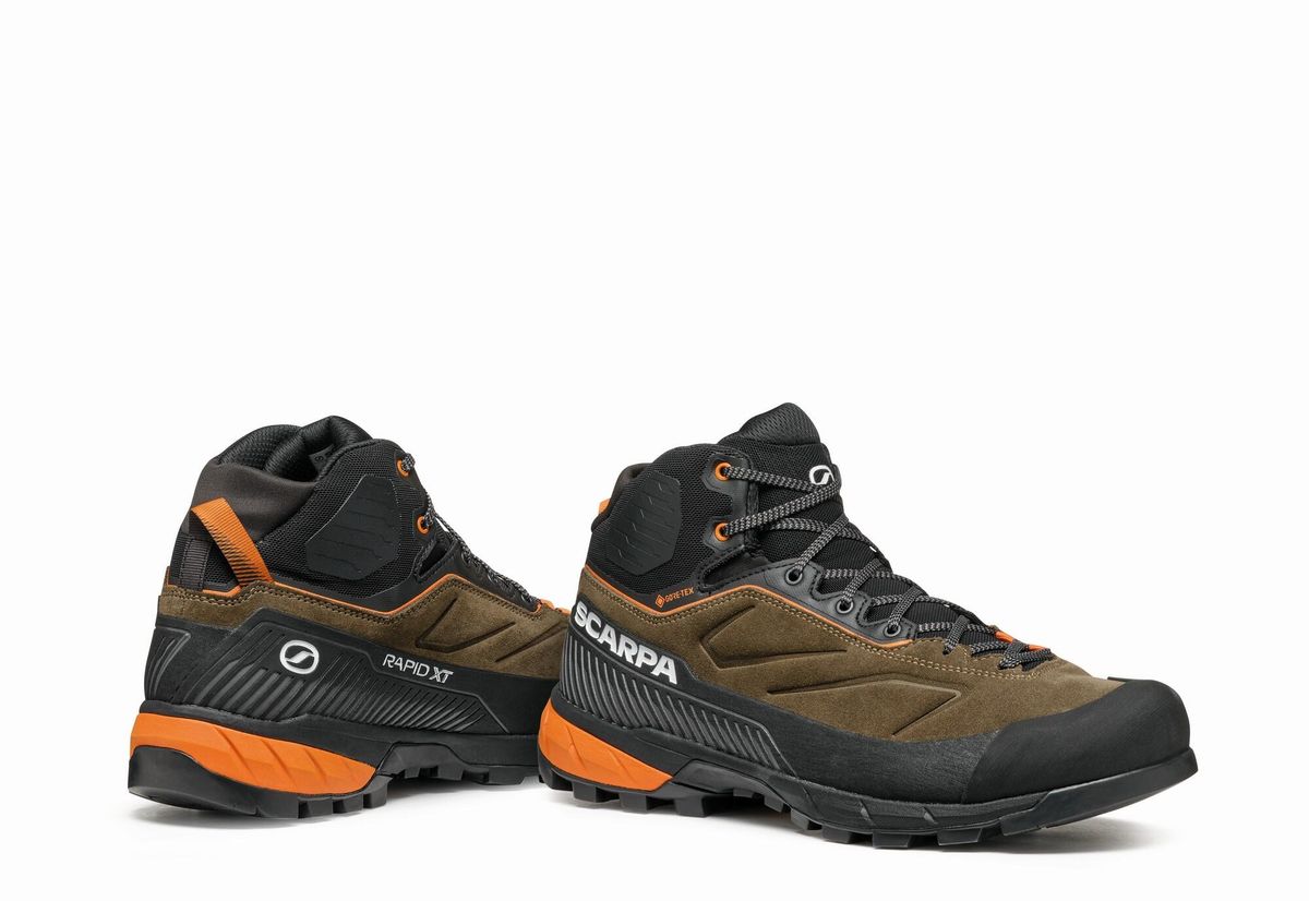 Scarpa Rapid XT Mid GTX caribou-rust orange