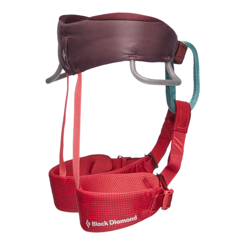 Black Diamond Momentum Harness Kids wild rose