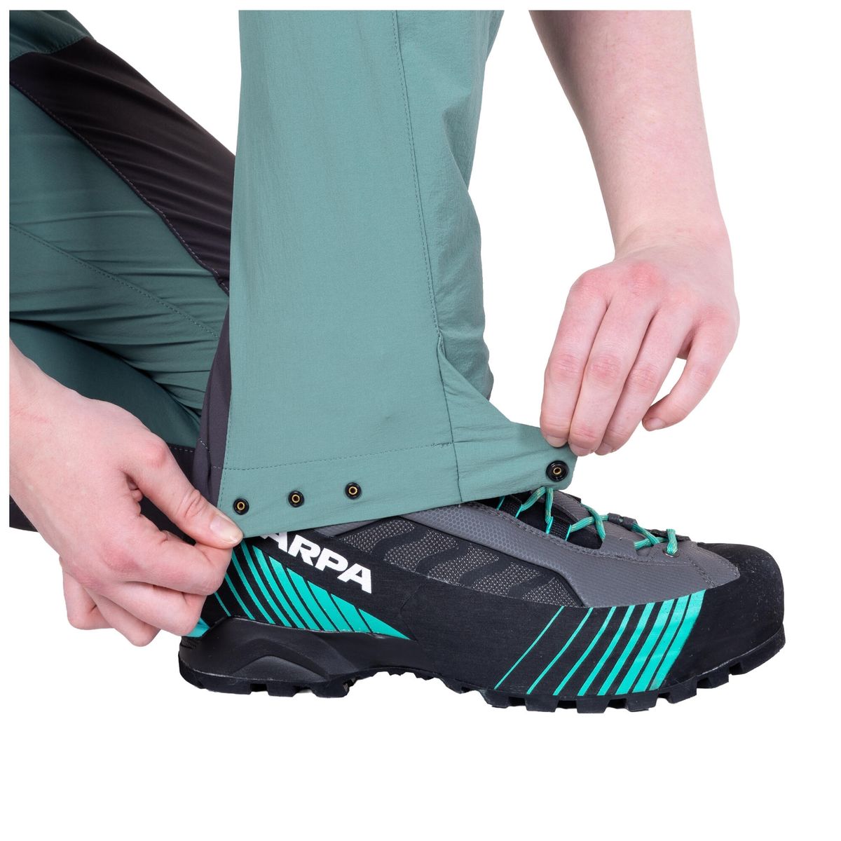 Mountain Equipment Chamois Alpine Pant W's sea pine/Anvil grey