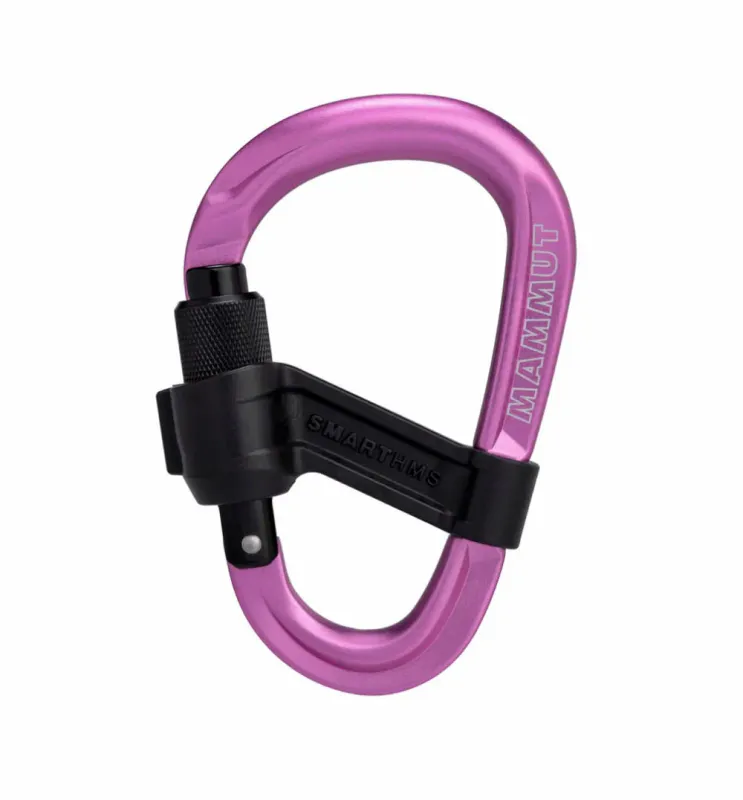 Mammut Smart HMS 2.0 Screwgate Carabiner pink
