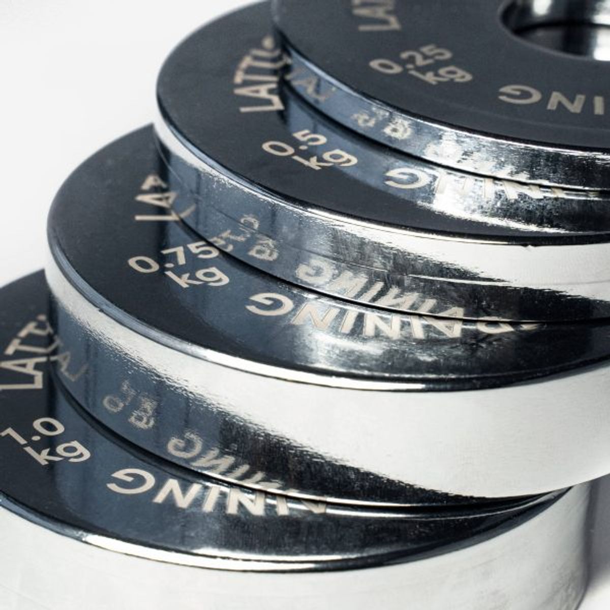 Lattice Fractional Weight Plates silver