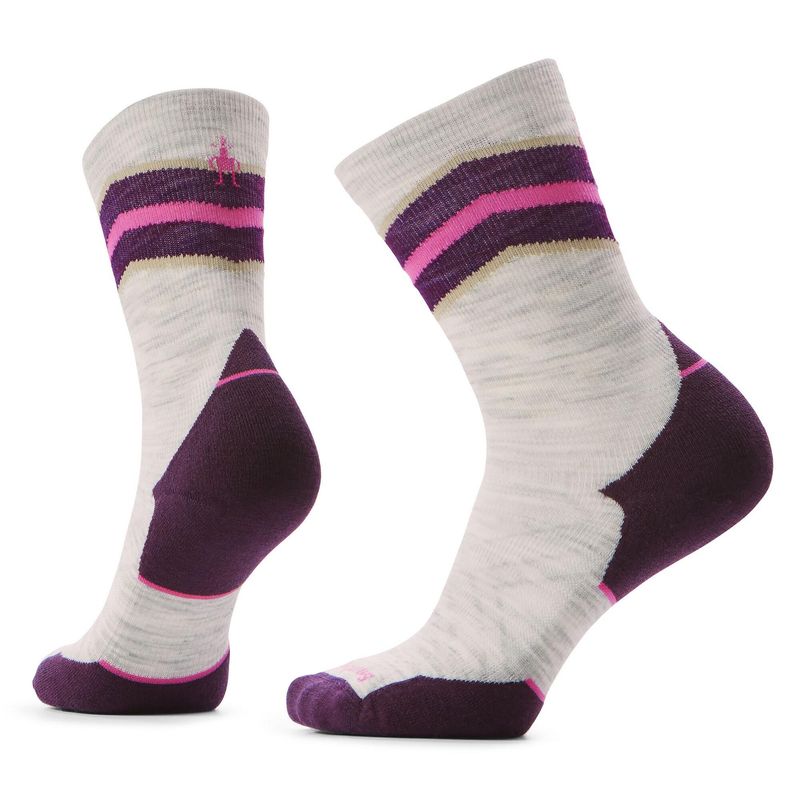 Smartwool Run Targeted Cushion Mid Crew W's ash