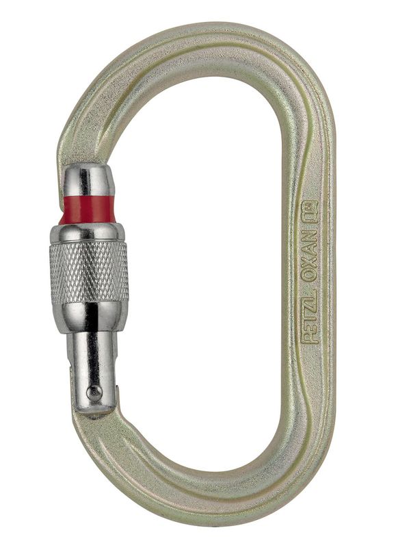 Petzl Oxan Screw-Lock gold (steel)