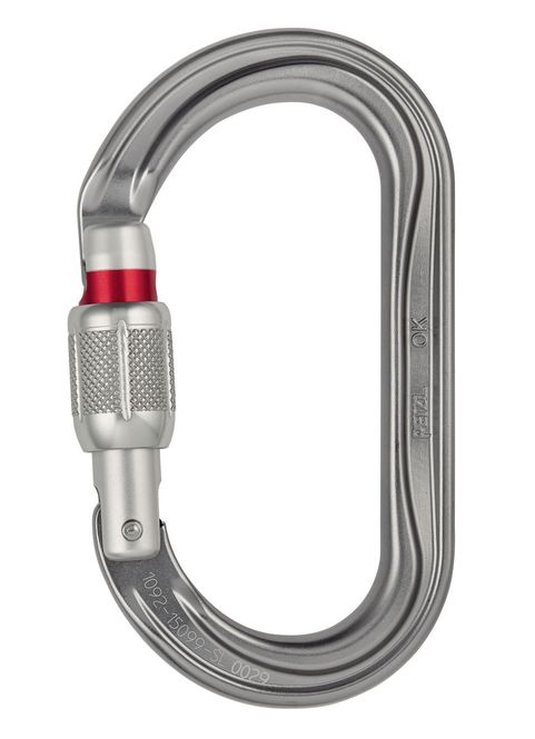 Hovedbilde Petzl OK Screw-Lock gray