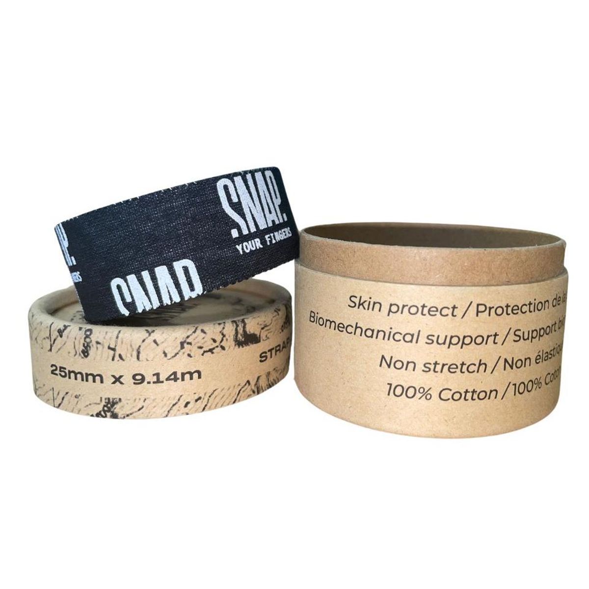 Snap Tape 25mm x 9.14m BOX white