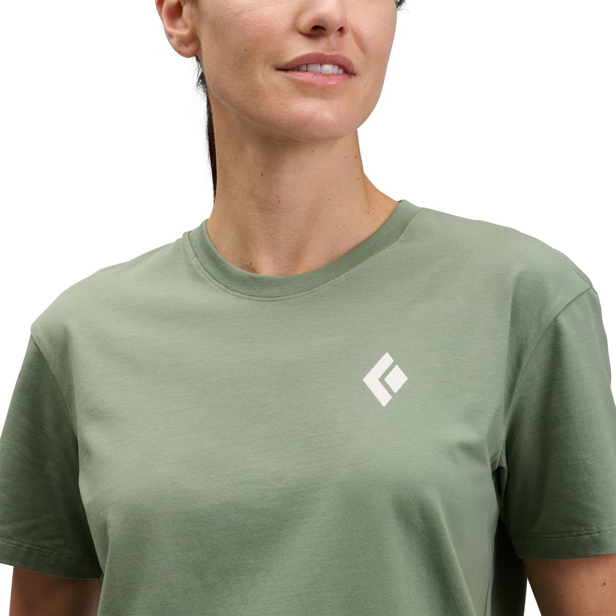 Black Diamond Equipment For Alpinists Tee W's laurel green