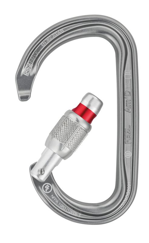 Petzl Am'D Screw-Lock gray