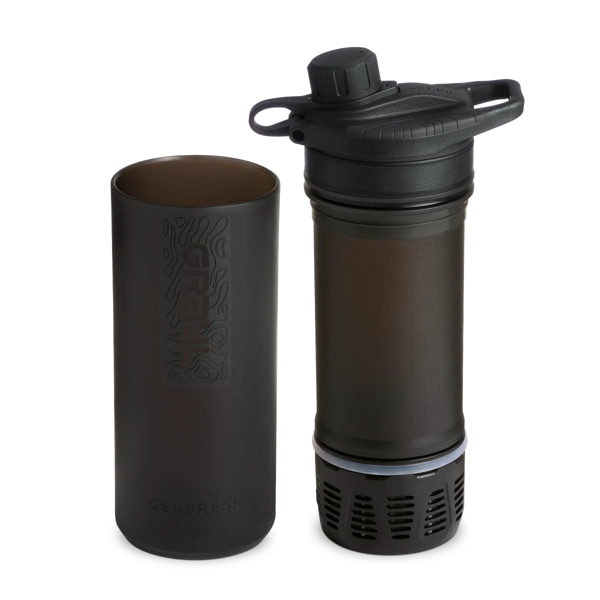 Grayl GeoPress® Purifier Bottle 710ml covert black 