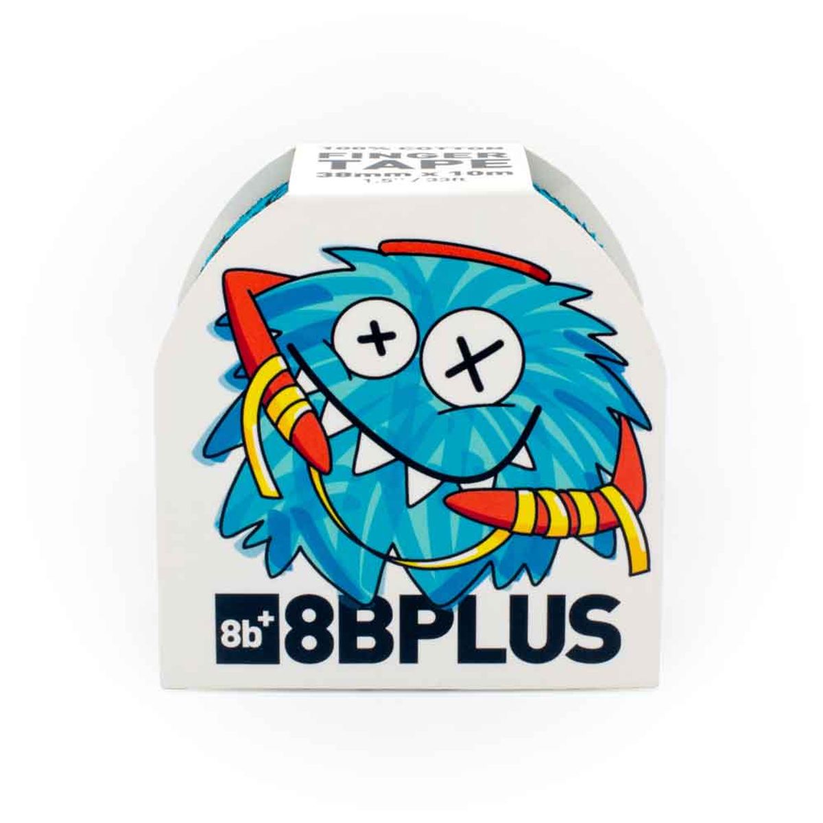 8BPLUS Finger Tape Gustav 38mm x 10m Box blue
