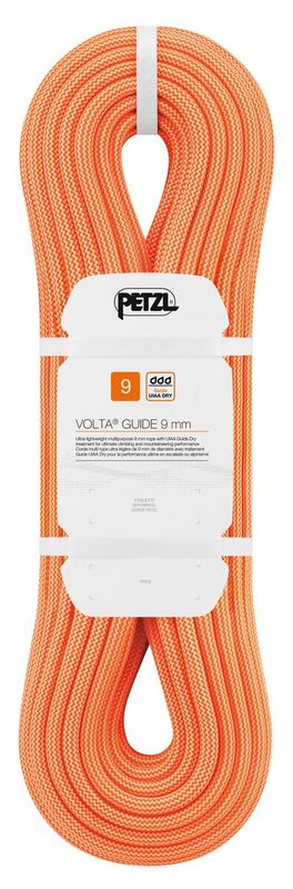 Petzl Volta® Guide 9mm orange 80 meter