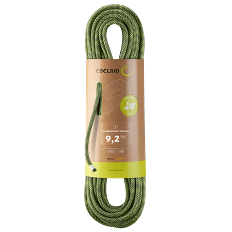 Edelrid Hummingbird Eco Dry 9.2mm night/citrus 70 meter