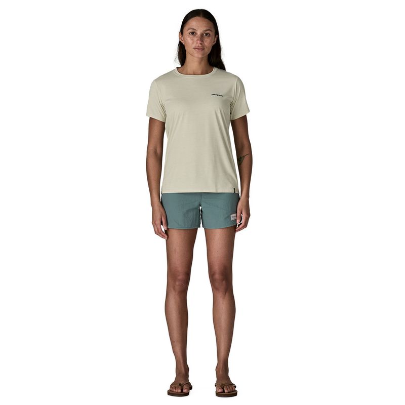 Patagonia Cap Cool Daily Graphic Shirt- Boardshort Logo dyno white