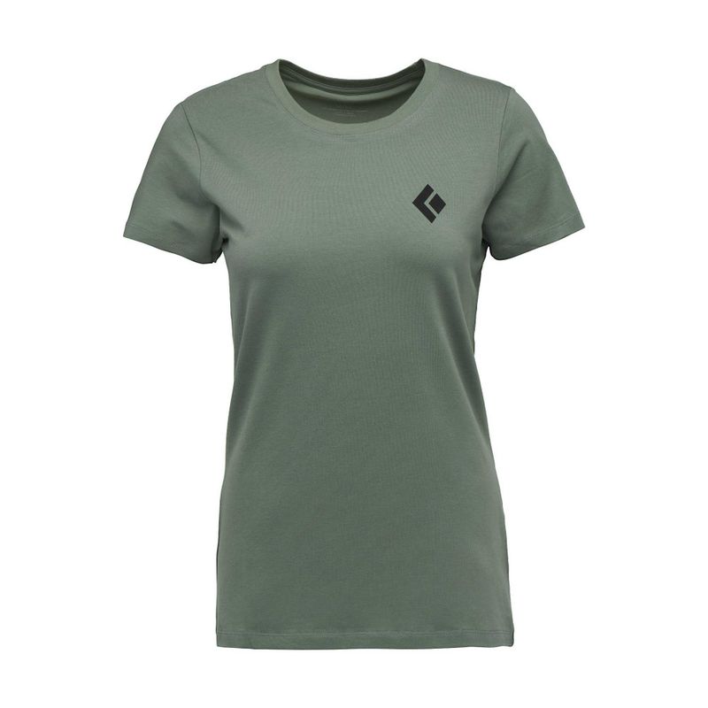 Black Diamond W Eqipment for Alpinist SS Tee laurel green