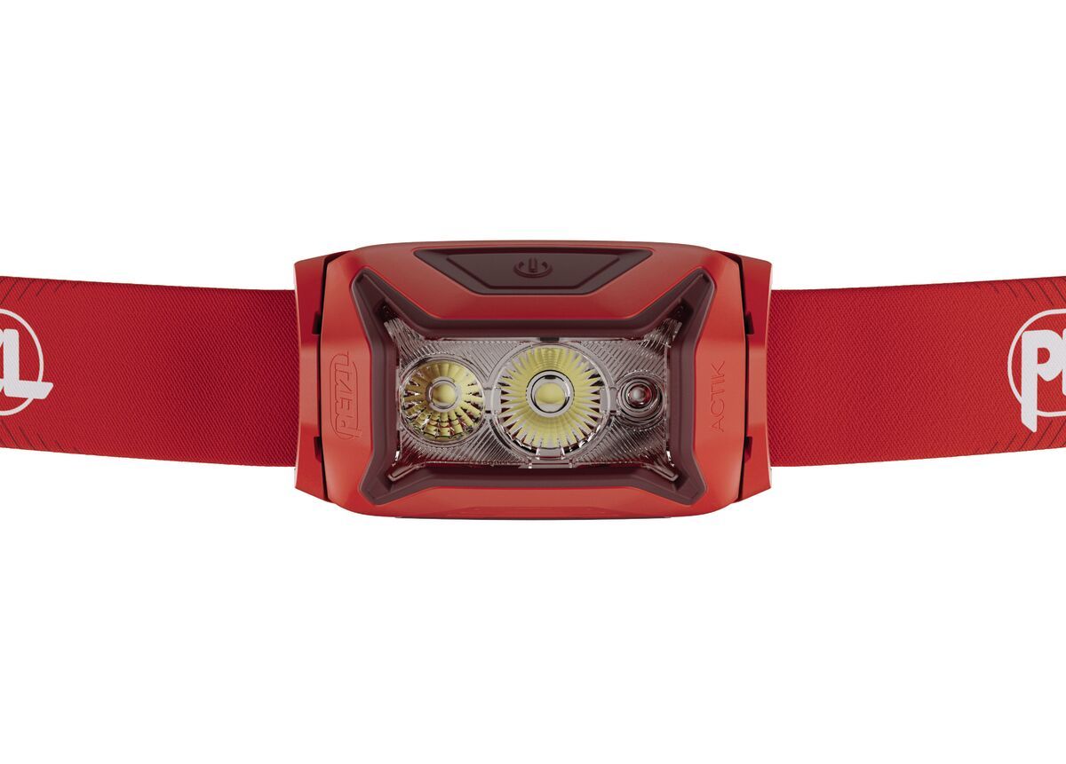 Petzl Actik® hodelykt red