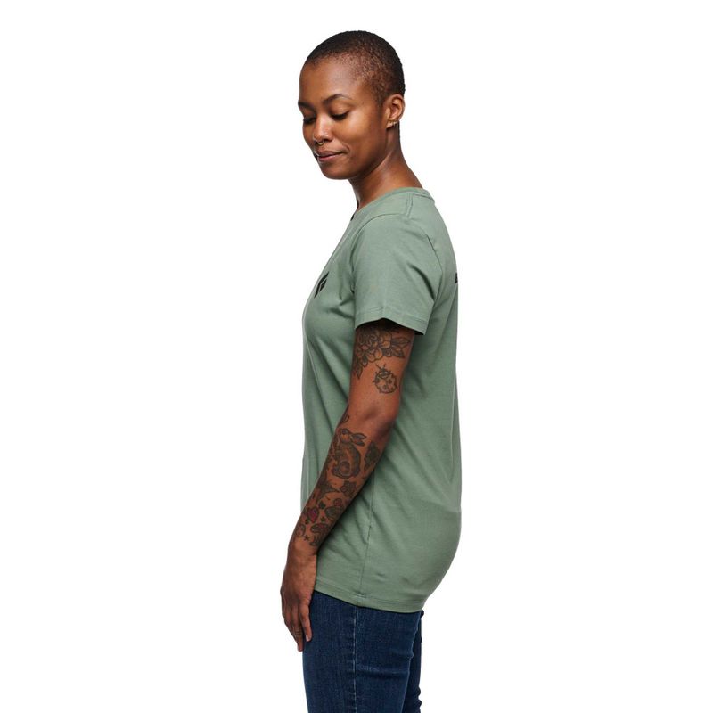 Black Diamond W Eqipment for Alpinist SS Tee laurel green