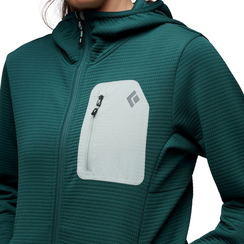 Black Diamond Diverge Full Zip Hoody W's deep woods