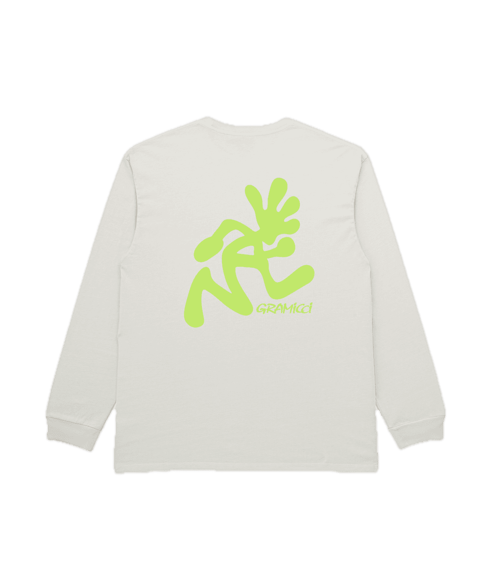 Gramicci Running Man L/S Tee Pigment Dyed natural pigment