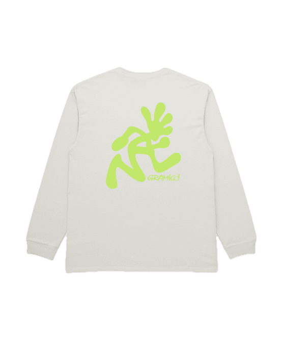 Hovedbilde Gramicci Running Man L/S Tee Pigment Dyed natural ...