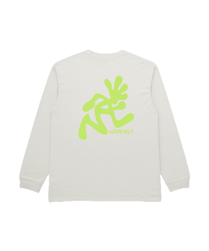 Gramicci Running Man L/S Tee Pigment Dyed natural pigment
